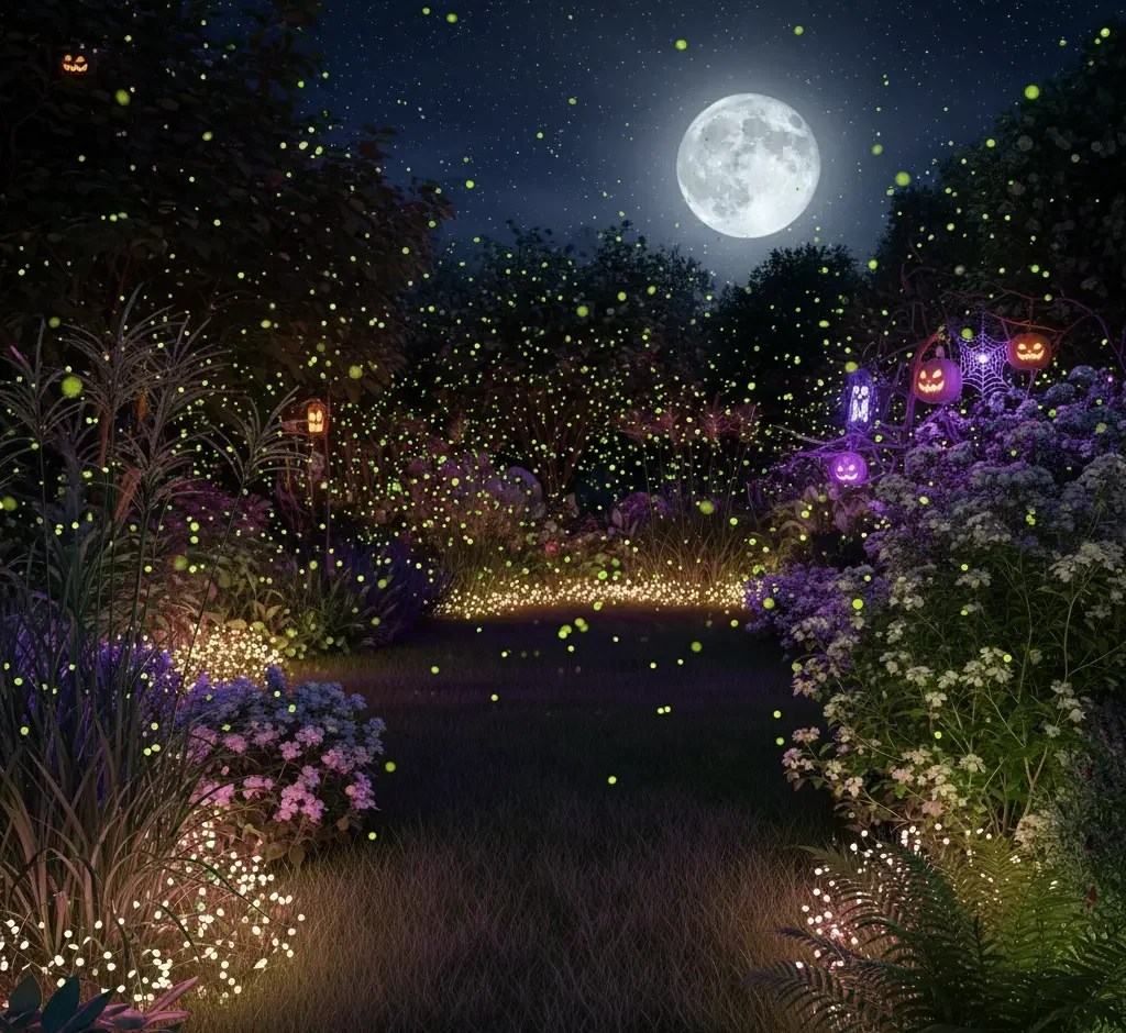 Wicked Walk Immersive Halloween Experience in New York - Fireflies Garden