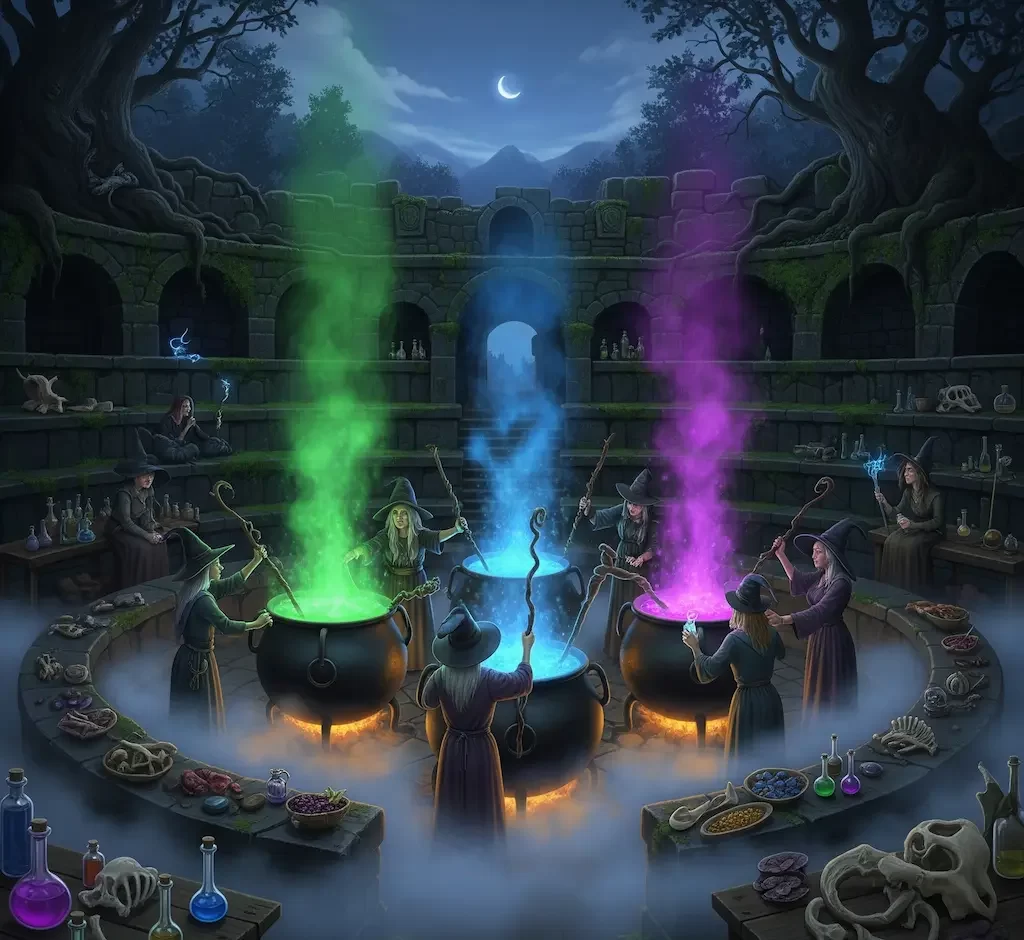 Wicked Walk Immersive Halloween Experience in New York - The Witches Potion Pit